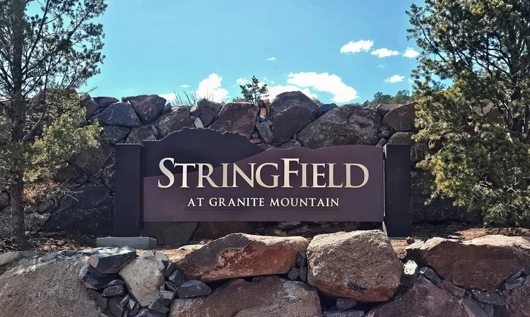 Stringfield at Granite Mountain community entrance